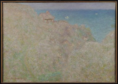 Scogliere a Varengeville, 1897 da Claude Monet